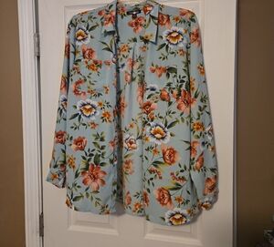 Floral Button-Up Shirt